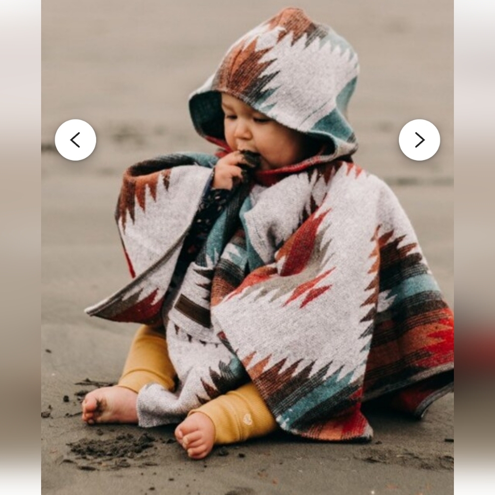 Modest Maverick Baby Poncho